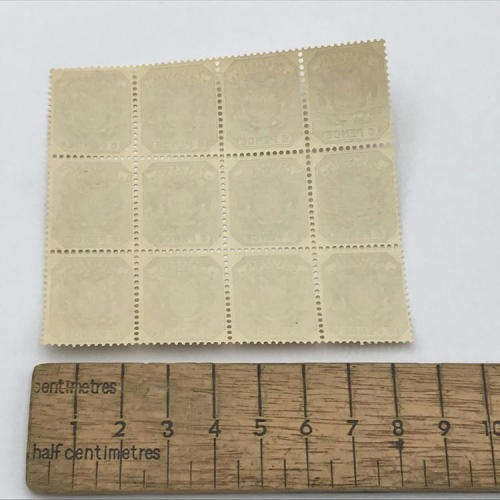 ZAR - SACC 229 Block of 12 unmounted mint 6 Pence stamps