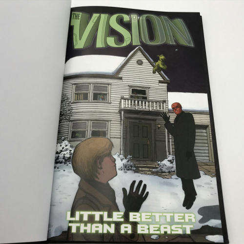 Marvel #117 - The Vision, Little better than a beast graphic novel