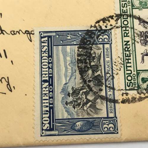BSA Company Golden Jubilee Southern Rhodesia first day cover with SACC 55-62 stamps