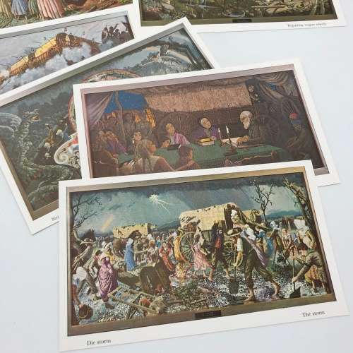 Lot of 15 unused post cards - Voortrekke related plus booklet on Voortrekker Tapestry