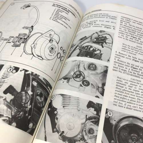 Clymer Honda XL/XR/TLR125-200 - 1979-1987 service manual