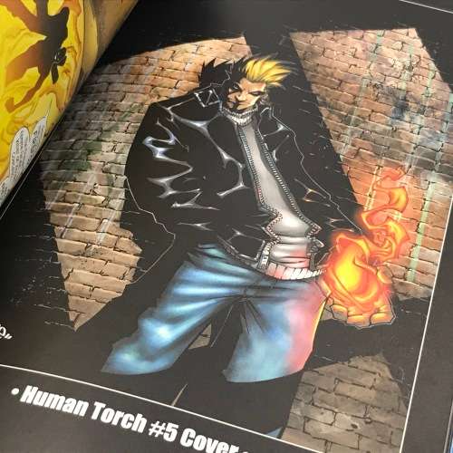 Marvel #7 - The Human Torch (Johnny Storm) graphic novel
