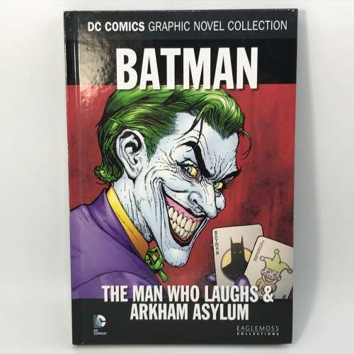 DC CComics Batman - The man who laughs and Arkham Asylum graphic novel