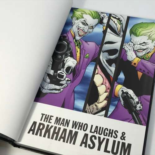 DC CComics Batman - The man who laughs and Arkham Asylum graphic novel