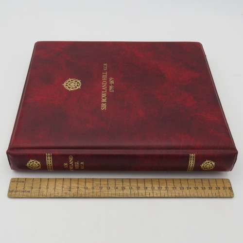 Sir Rowland Hill collection of mint stamps in special album - More than 430 mint stamps