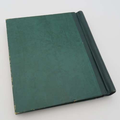 Stamp album with over 1400 stamps including South Africa, China, Switzerland, Britain ect