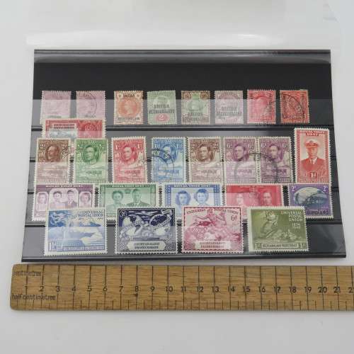 British Bechuanaland and Bechuanaland Protectorate lot of 26 stamps