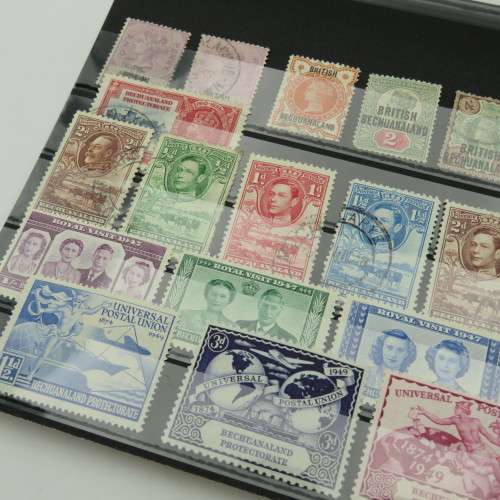British Bechuanaland and Bechuanaland Protectorate lot of 26 stamps