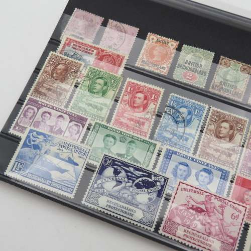 British Bechuanaland and Bechuanaland Protectorate lot of 26 stamps