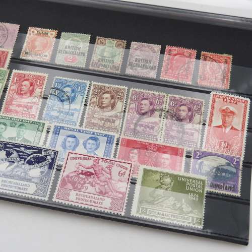 British Bechuanaland and Bechuanaland Protectorate lot of 26 stamps