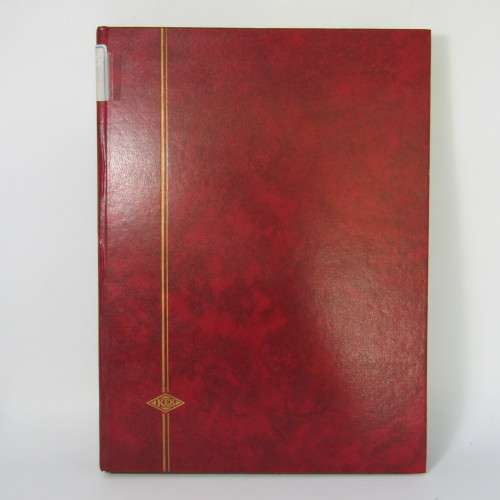 32 Page Stamp album with decent French stamp collection - over 650 French stamps