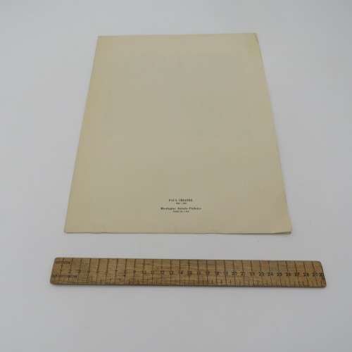 Vintage Paul Cezanne 1839-1906 printing of Montagne Sainte-Victoire 34-27cm