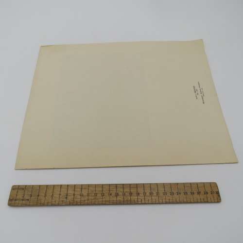 Vintage Paul Cezanne 1839-1906 printing of Montagne Sainte-Victoire 34-27cm