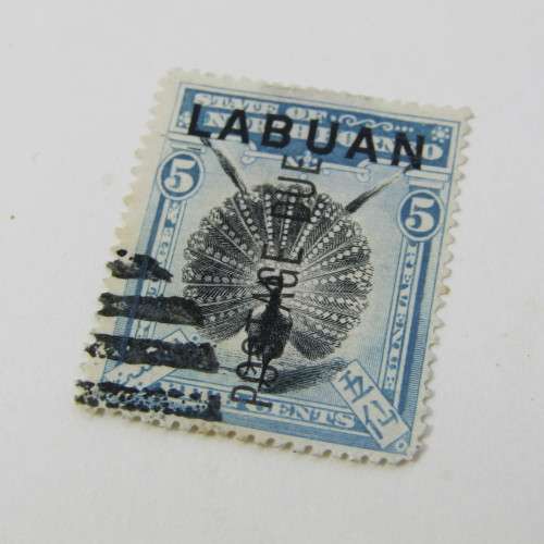 Lot of 19 Labuan Colony and North Borneo with Labuan overprint stamps - mint and used hinged