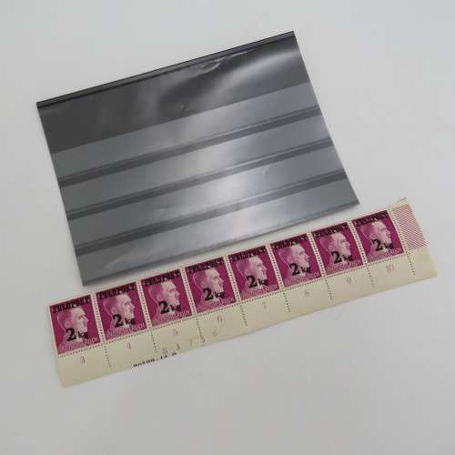 Deutsches Reich Feldpost 2kg package stamps - mint - strip of 8