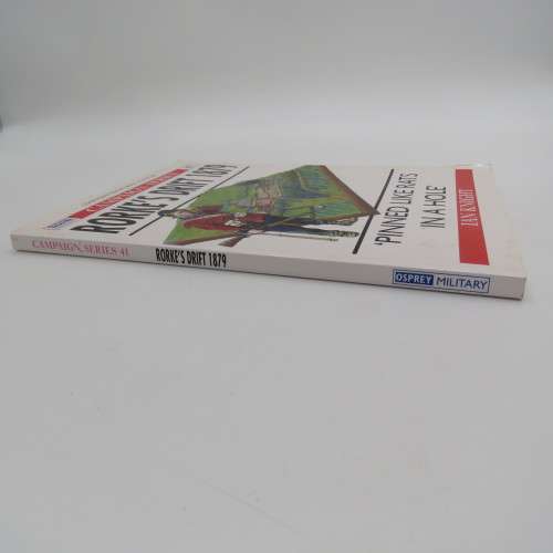 Zulu War book Rorke`s drift 1879 `Pinned like rats in a hole` by Ian Knight 1999 reprint