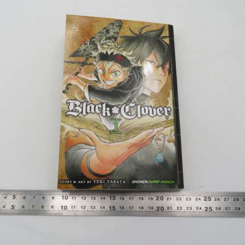 Black Clover volume 1 Manga edition graphic novel