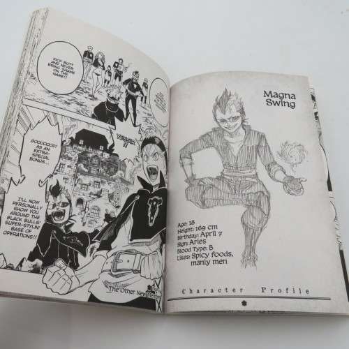 Black Clover volume 1 Manga edition graphic novel