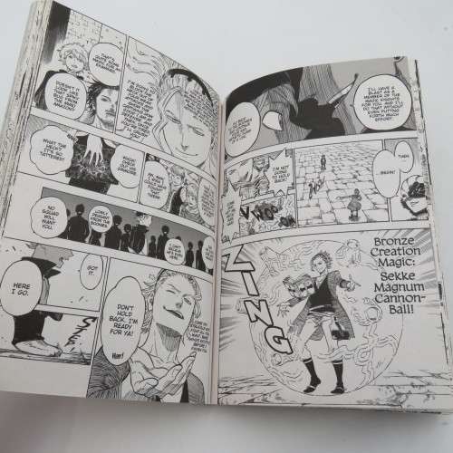 Black Clover volume 1 Manga edition graphic novel