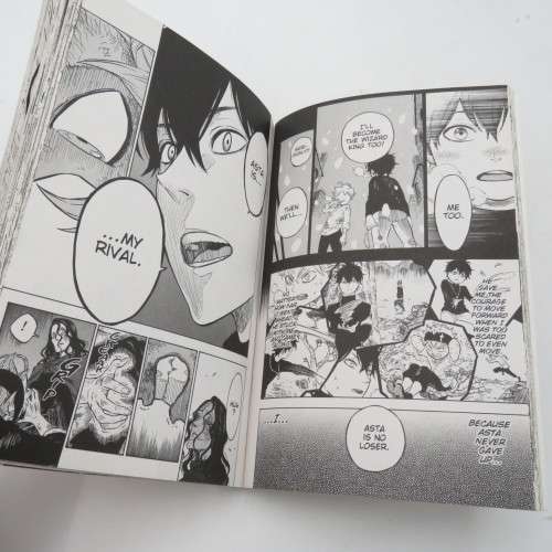 Black Clover volume 1 Manga edition graphic novel