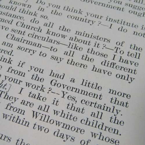 Cape of Good Hope Original report of the Select Committee on the Poor White question - 1906