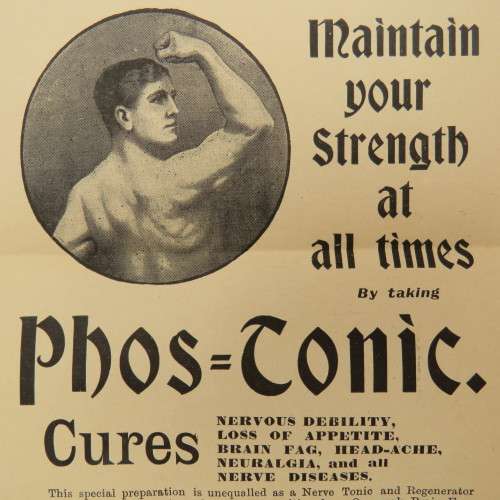 Phos Tonic advert - Excellent condition
