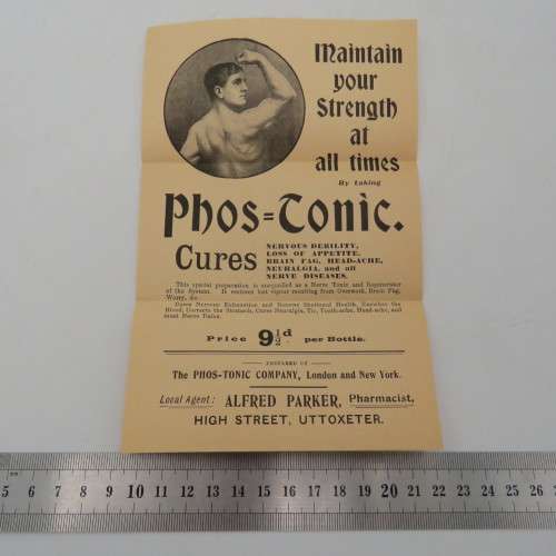 Phos Tonic advert - Excellent condition