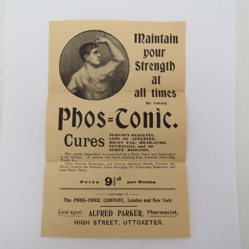 Phos Tonic advert - Excellent condition
