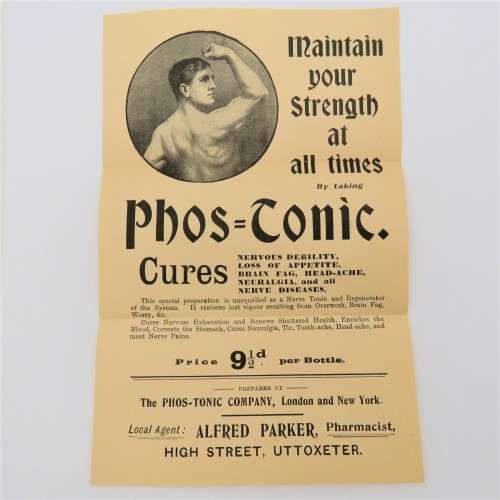 Phos Tonic advert - Excellent condition