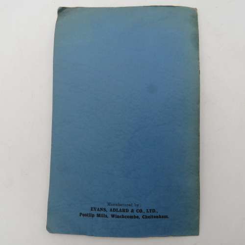 Antique Postlip Mill 633 English filtering papers advertising booklet