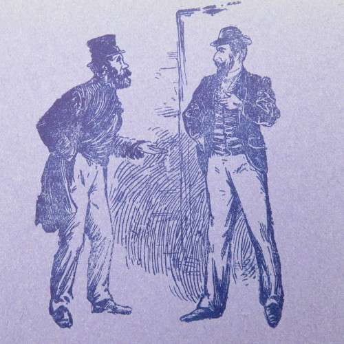 Antique Alfred Morgan chemist flyer