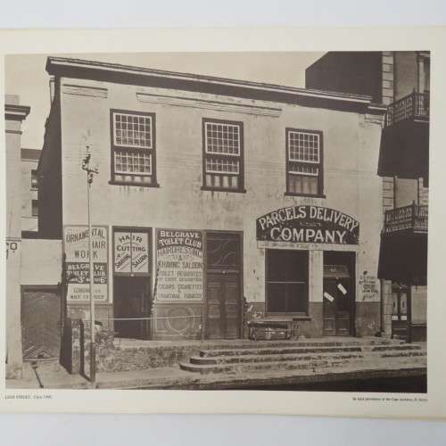 Lot of 7 photos of Cape Town scenes from the Cape Archives