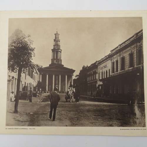 Lot of 7 photos of Cape Town scenes from the Cape Archives