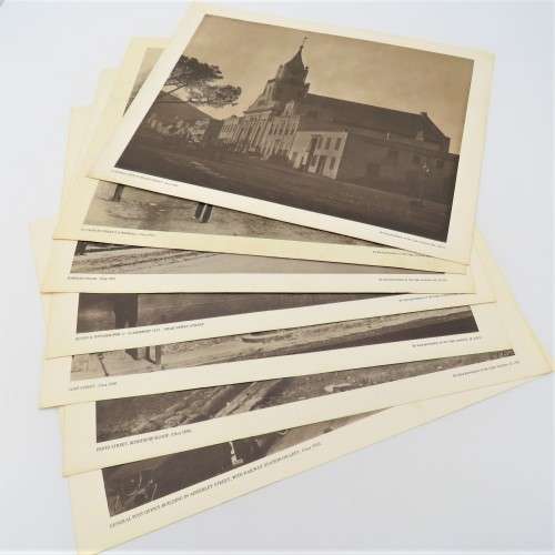 Lot of 7 photos of Cape Town scenes from the Cape Archives
