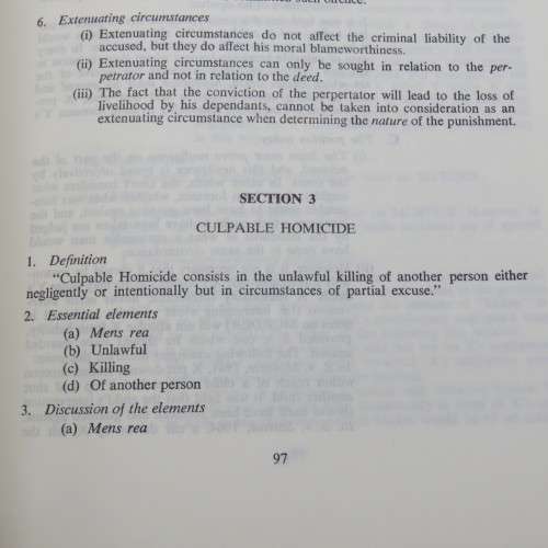 BSAP Common Law Manual that belonged to Derek Bothwell Chief Inspector