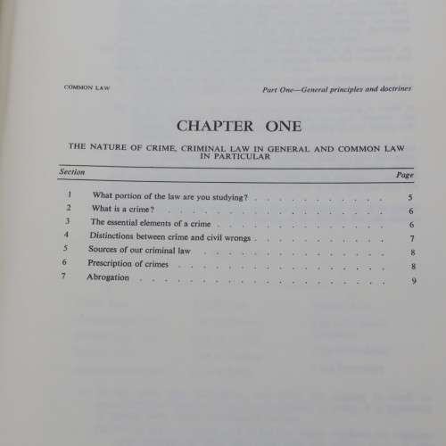 BSAP Common Law Manual that belonged to Derek Bothwell Chief Inspector