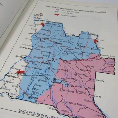 UNITA - Identity of free Angola 1985 issued in Jamba, Angola