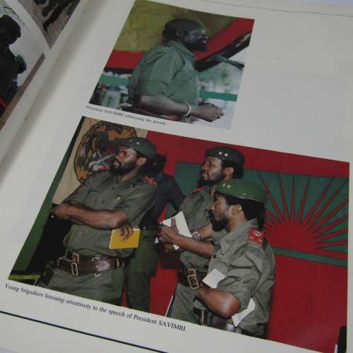 UNITA - Identity of free Angola 1985 issued in Jamba, Angola