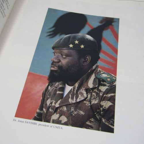 UNITA - Identity of free Angola 1985 issued in Jamba, Angola