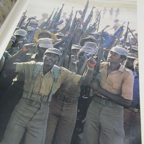 UNITA - Identity of free Angola 1985 issued in Jamba, Angola