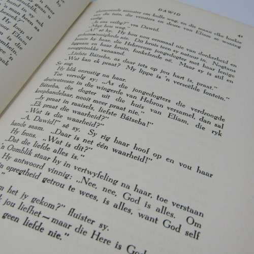 Dawid deur F.J. Steenkamp - 1948 first edition