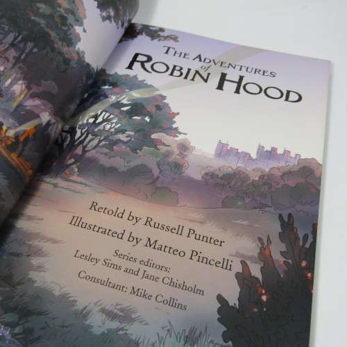 The Adventures of Robin Hood graphic novel - Russel Punter and Matteo Pincelli