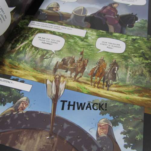 The Adventures of Robin Hood graphic novel - Russel Punter and Matteo Pincelli