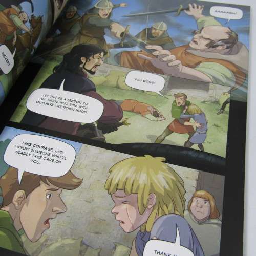 The Adventures of Robin Hood graphic novel - Russel Punter and Matteo Pincelli