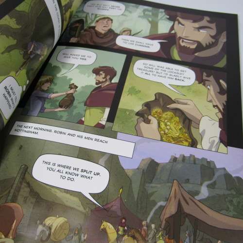 The Adventures of Robin Hood graphic novel - Russel Punter and Matteo Pincelli