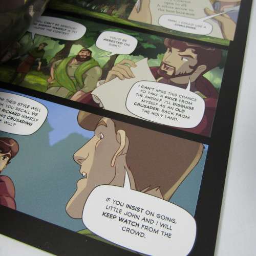 The Adventures of Robin Hood graphic novel - Russel Punter and Matteo Pincelli
