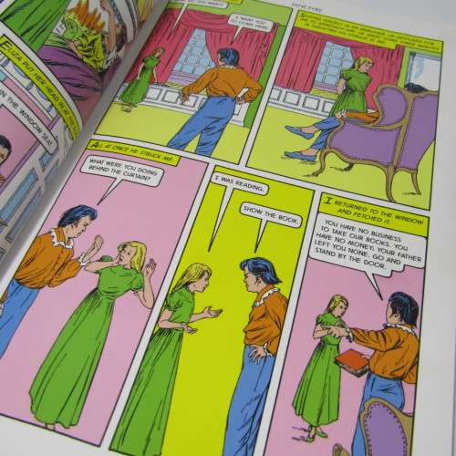 Jane Eyre by Charlotte Bronte - Classics Illustrated #12