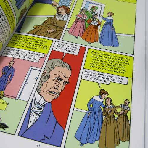Jane Eyre by Charlotte Bronte - Classics Illustrated #12