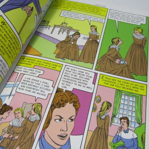 Jane Eyre by Charlotte Bronte - Classics Illustrated #12