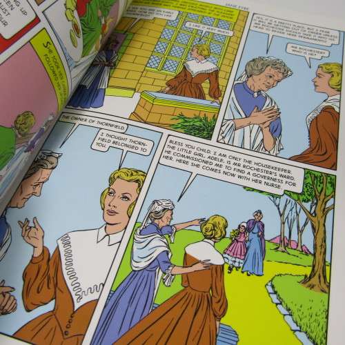 Jane Eyre by Charlotte Bronte - Classics Illustrated #12
